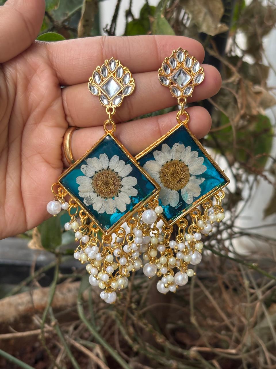 Blush Bloom Jhumkaa